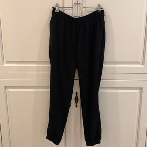 Express Black Jogger Pants